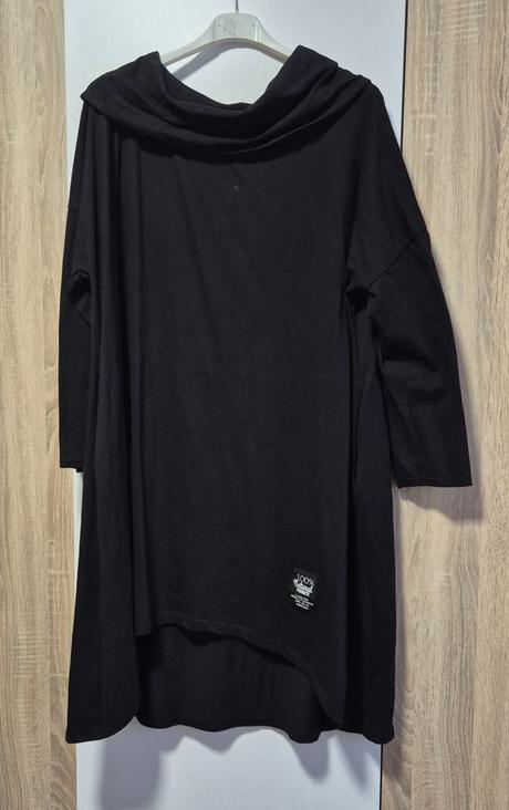 Predlzena mikina s vreckami, 