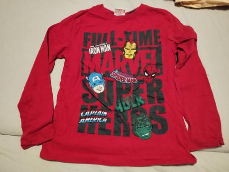 Tricko cervene marvel, marvel,128