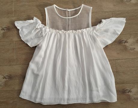 Dámska biela blúzka, m