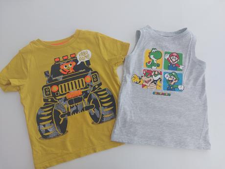 Trička 110/116, f&f,110