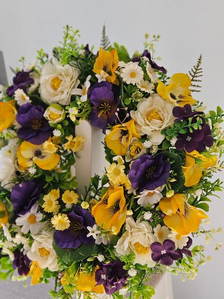 Jarný veniec na dvere, 