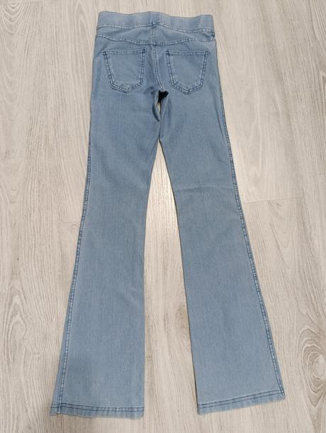 Zvonové džegíny, h&m,152