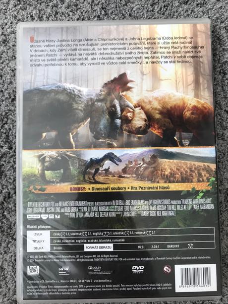 Dvd dinosaury, 
