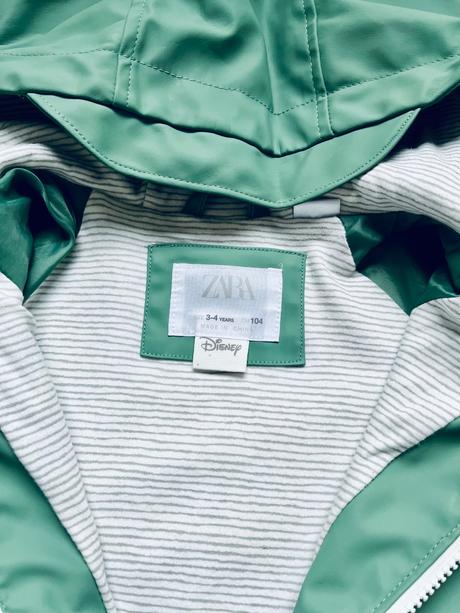 Pogumovana vetrovka zara, zara,104