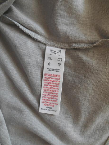 Set tričiek f&f na 9-10 rokov, f&f,140