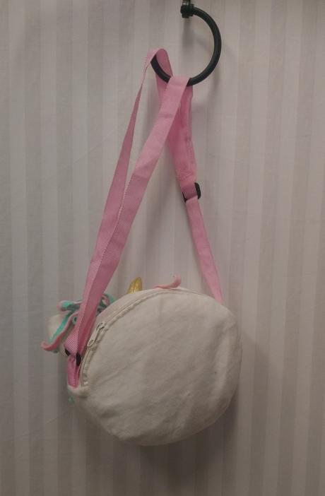 Dievčenská plyšová taštička jednorožec,