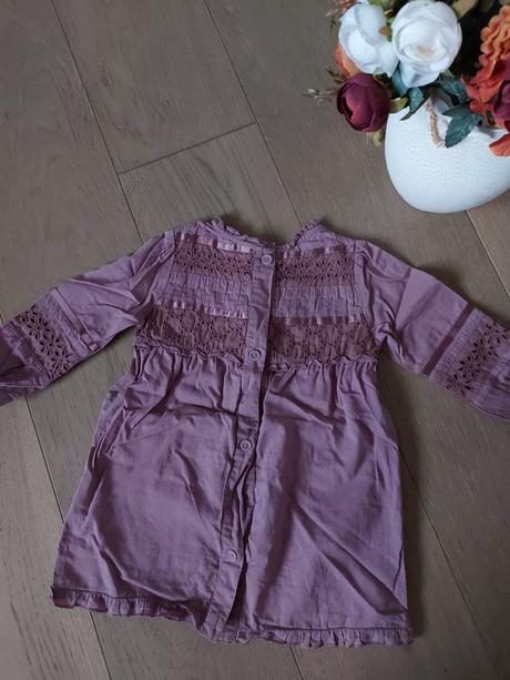 Staroruzove šaty s madeirou- super stav, next,86