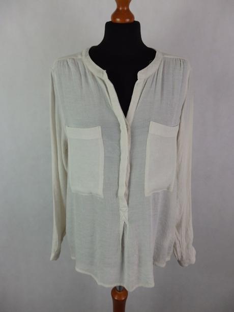 Kvalitná béžová blúzka, s