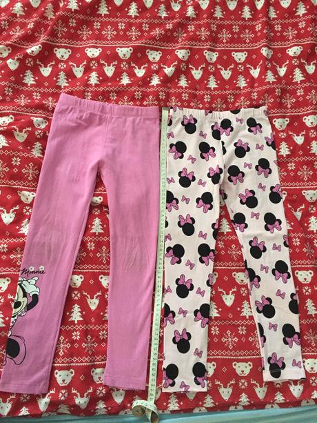 Leginy s minnie 2 ks + 1 zadarmo, disney,110