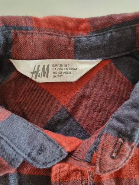 Košeľa, h&m,128