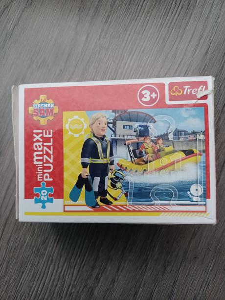 Puzzle požiarnik sam, 