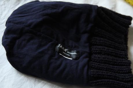 Podšitá čiapka s uškami, zara,86