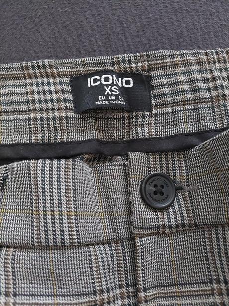 Elegantné karované nohavice, new yorker,xs