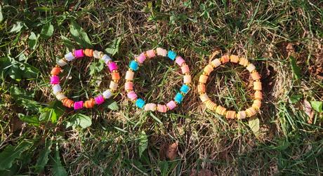 Ručne vyrábané náramky - 3 ks, 