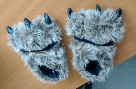 Zvieracie nohy - teplé papuče 19cm, 31