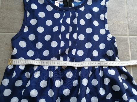 Bodkované šaty v 116, 6-7 r., 116
