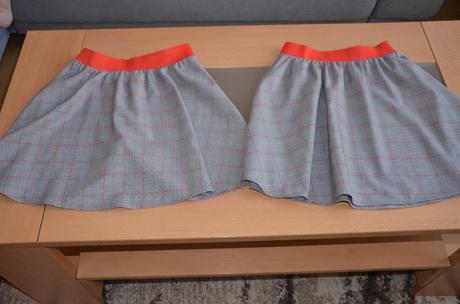 Sukne káro - v. 146, v. 152, 146