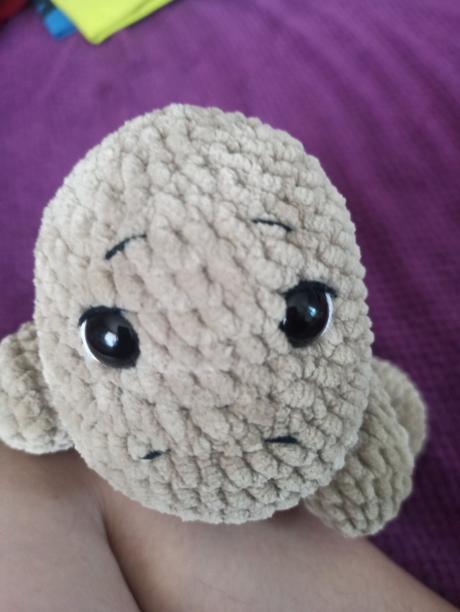 - hračka, háčkovaná, korytnacka, 