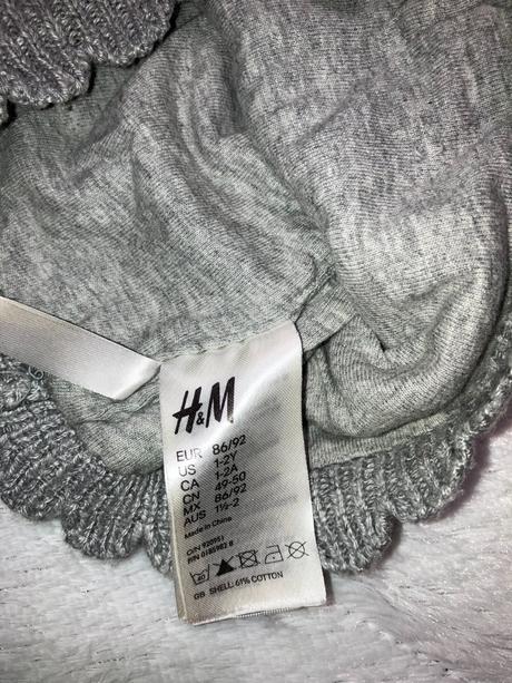 Prechodná čiapka, h&m,86