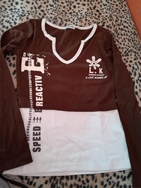 Tricko s dlhym rukavom, s