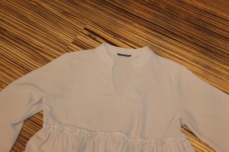Volánová oversize blúzka shein v. l, l