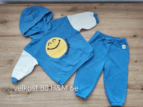 Tepláková súprava, h&m,80