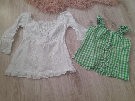 Romantická blúzka, h&m,s