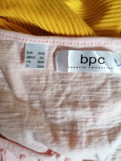 Bavlnené tričko, bonprix,56