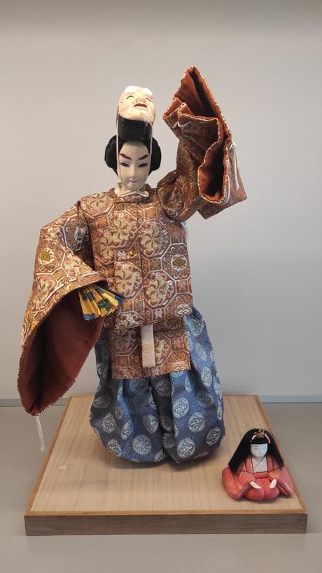 Japonská bábika kabuki,