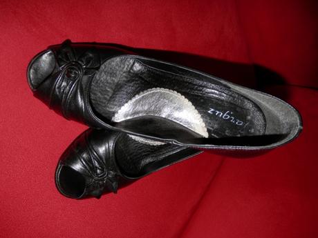 Elegantné kožené lodičky, 37