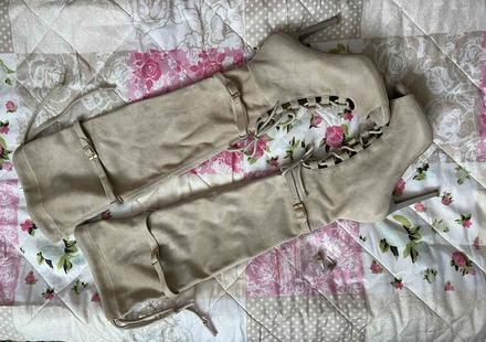 Jarne letne cizmy, velkost 36, prava koza, 36