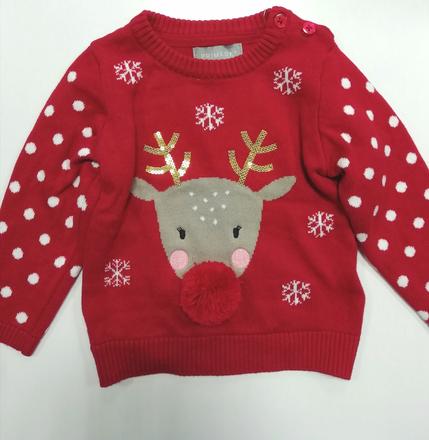 Vianočný sveter so sobom, 74