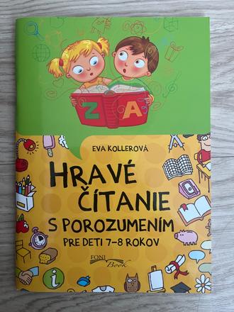 Kniha hravé čítanie s porozumením pre deti 7-8roko, 
