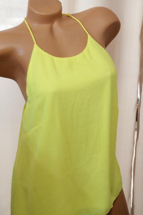 Žltý top h&m, xl, h&m,xl