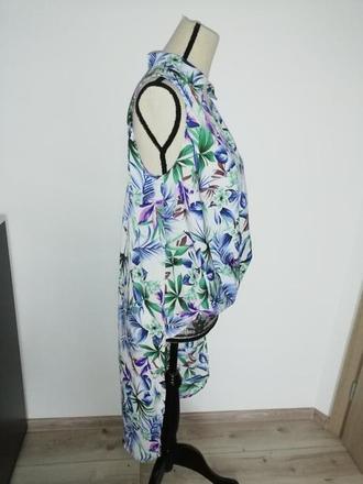 Asymetrická blúzka, s