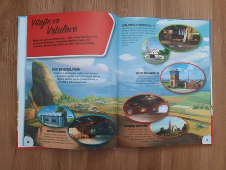 Kniha disney "lietadlá", 