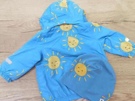 Lindex bunda+čiapka slniečko 74, lindex,74