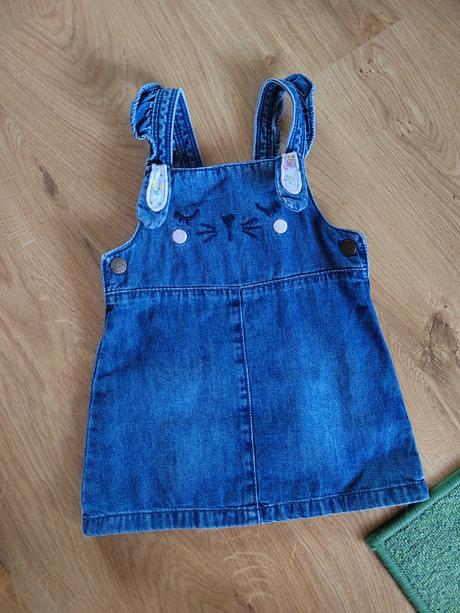 Rifľové šaty, f&f,80