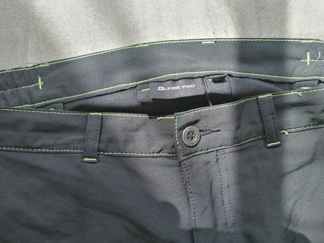 Softshell čierne kraťase alpinepro vxl, 56, alpine pro,xl