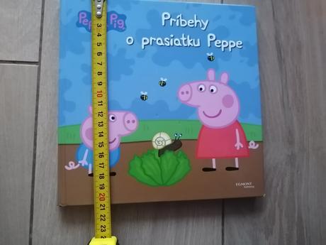 Kniha príbehy o prasiatku peppe,