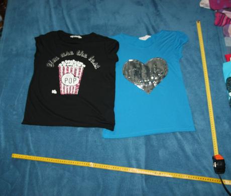 2x tricko h&m 158/164, h&m,158