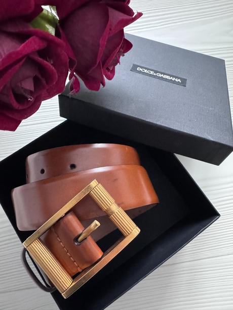 Dolce&gabbana - kožený opasok, dolce&gabbana