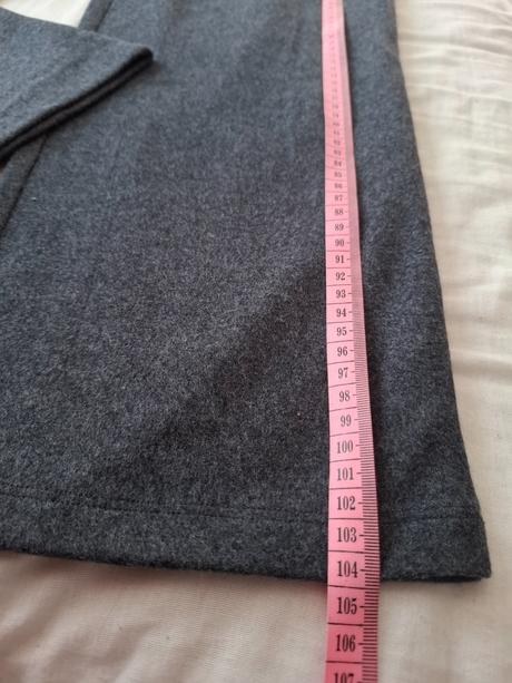 Cigaretové nohavice z flaušu, tezenis,l