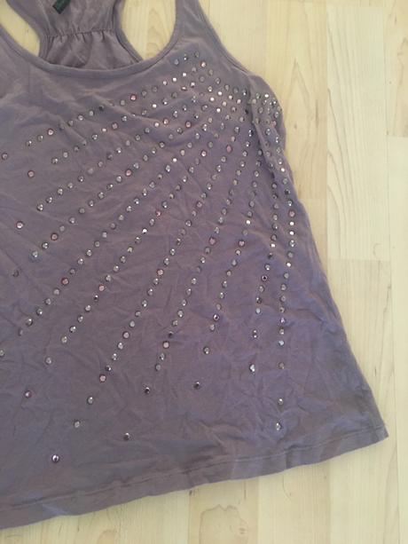Benetton tricko s kamienkami, benetton,xs