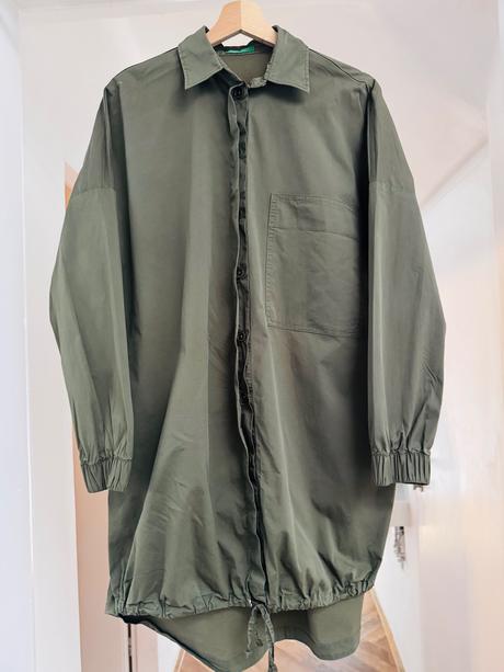 Oversized šaty benetton s-l, benetton,m