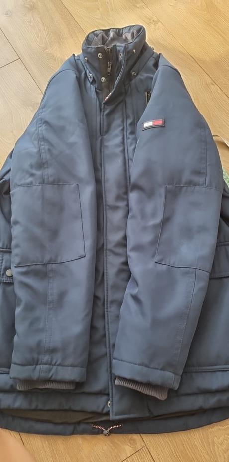 Zimna bunda, tommy hilfiger,l