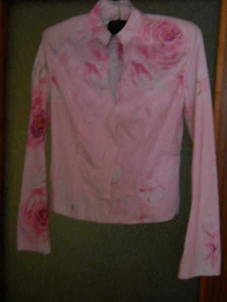 Málo nosené kvietkované sako, 36