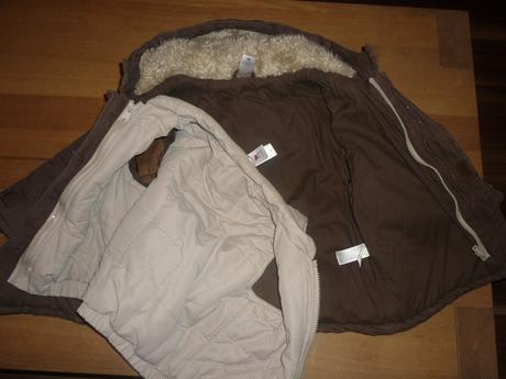 Teplucka zimna bunda, baby club,92