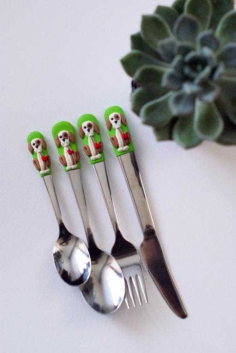 Detská príborová sada - psík, 