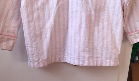 Bielo - ružové pásikavé bavlnené pyžamo, f&f, 98, f&f,98